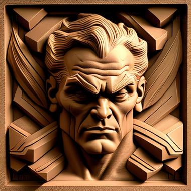 3D model Jack Kirby (STL)